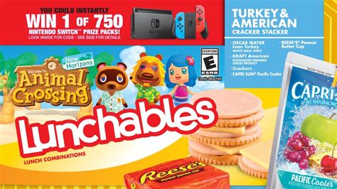 Nintendo partners with Lunchables for Switch console .